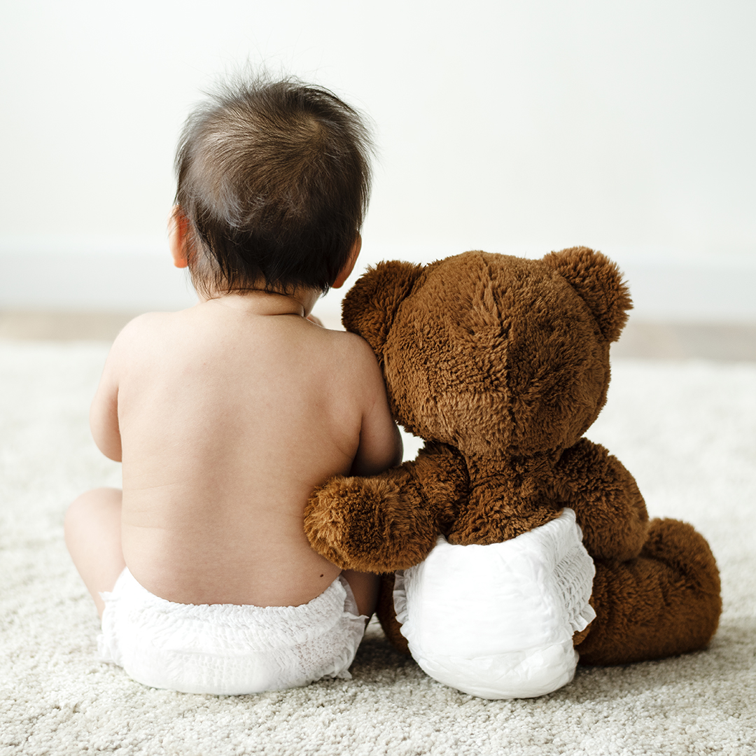 doudou ours bébé creche les poussins Rodilhan